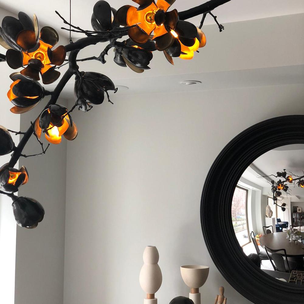 Georgina Magnolia Cascada Lámpara Colgante by 7Gods Studio en Nuevo estado para la venta en Geneve, CH