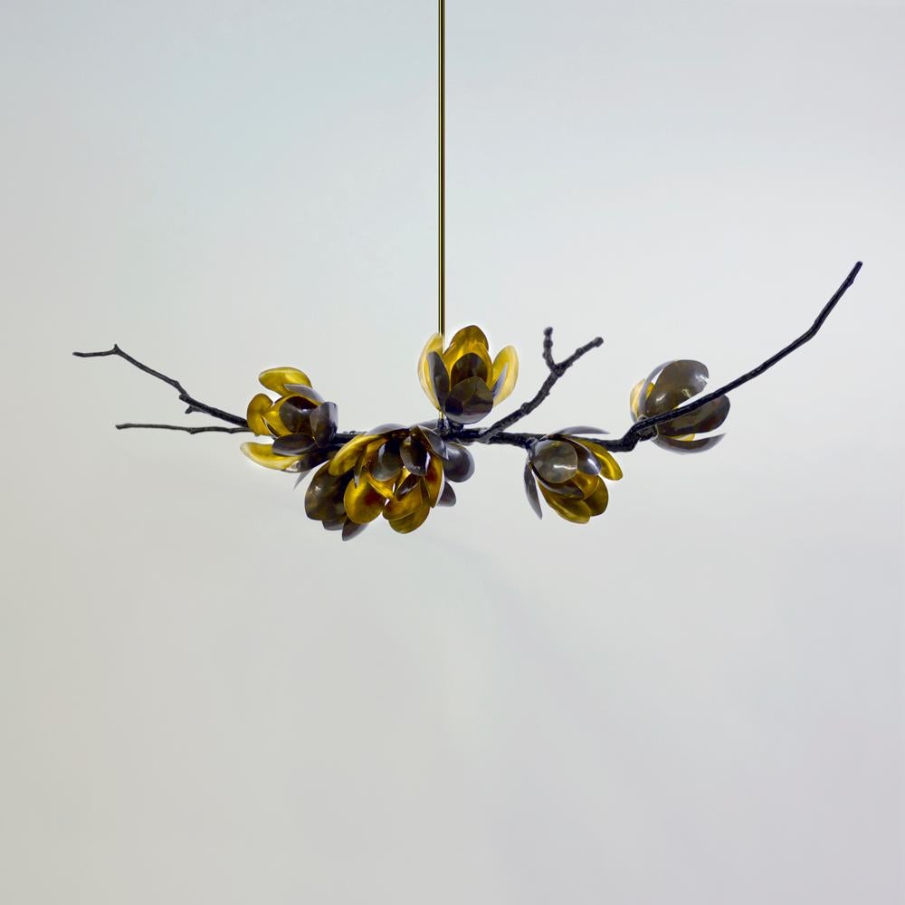 Britannico Lampada a sospensione Georgina Magnolia Stright di 7Gods Studio in vendita