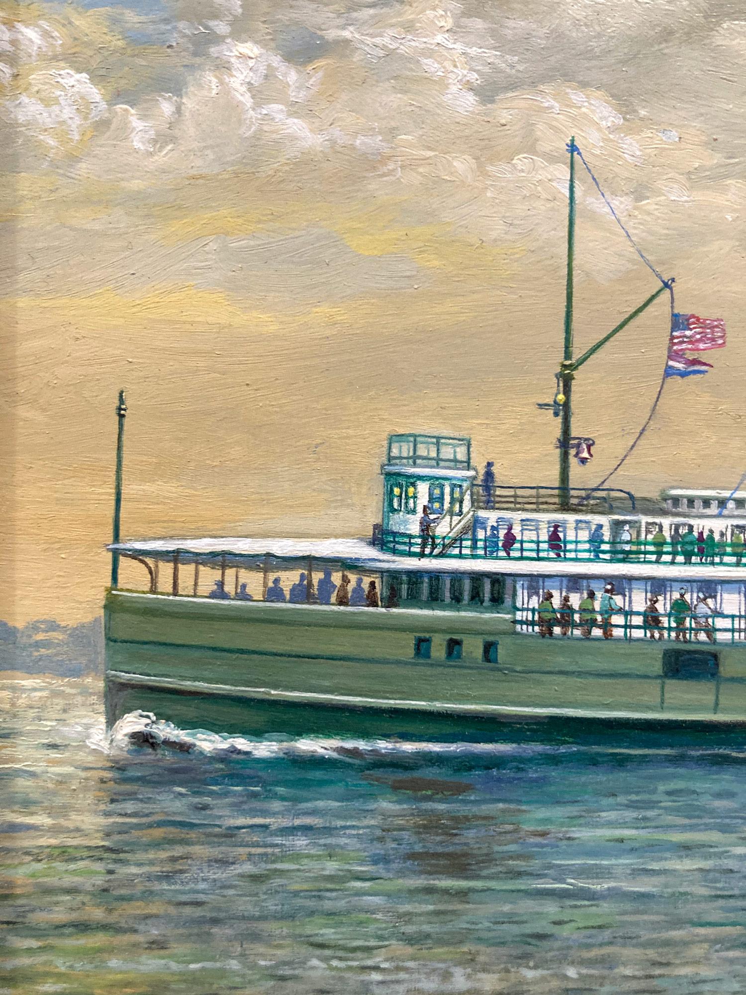 A Fine depiction of an American Steamer Ship 