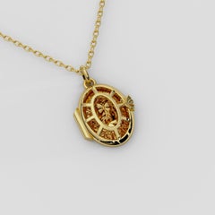 Georgina Yvonne 'Fairytale' Locket in 18ct Yellow Gold
