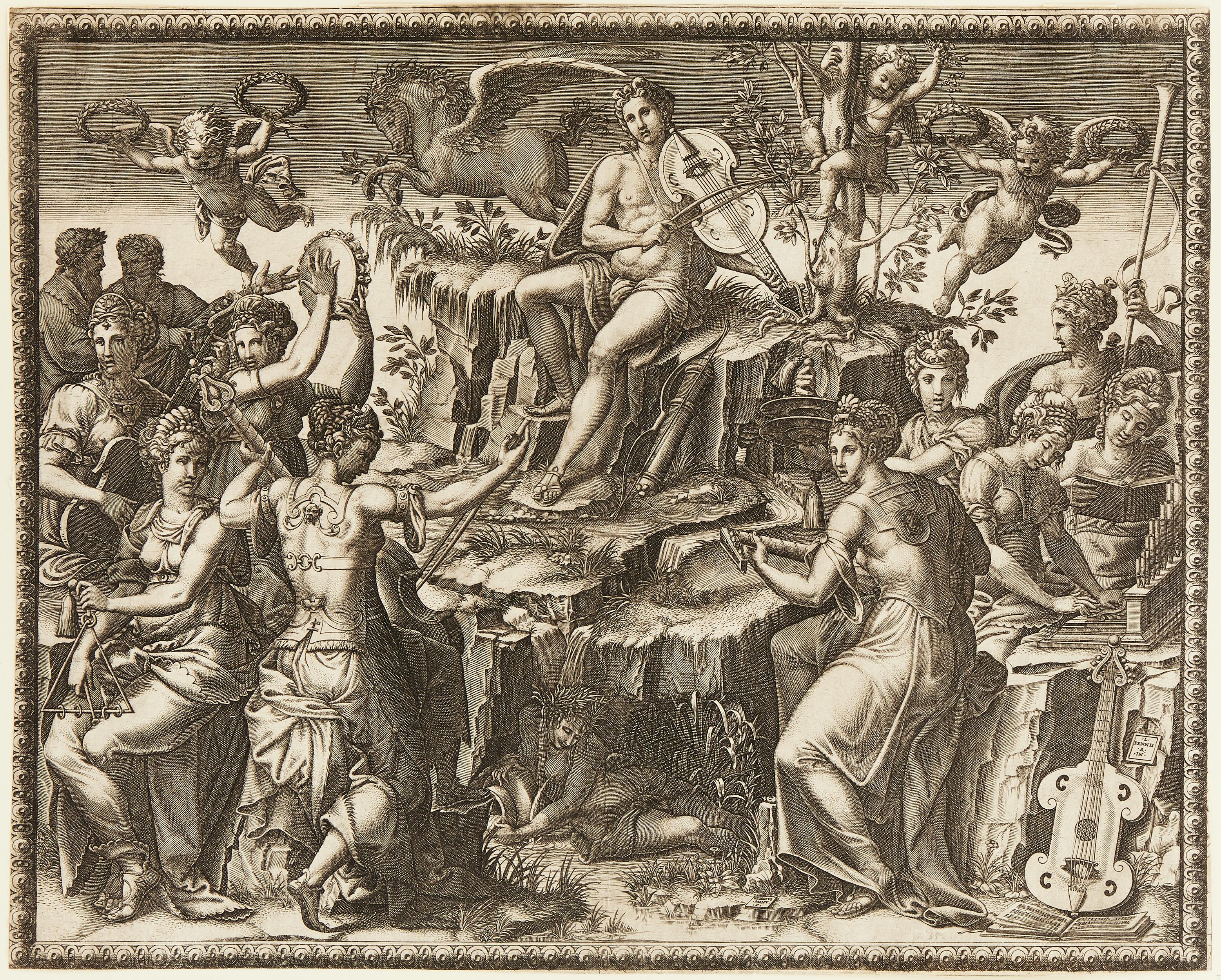 Apollo and the Muses