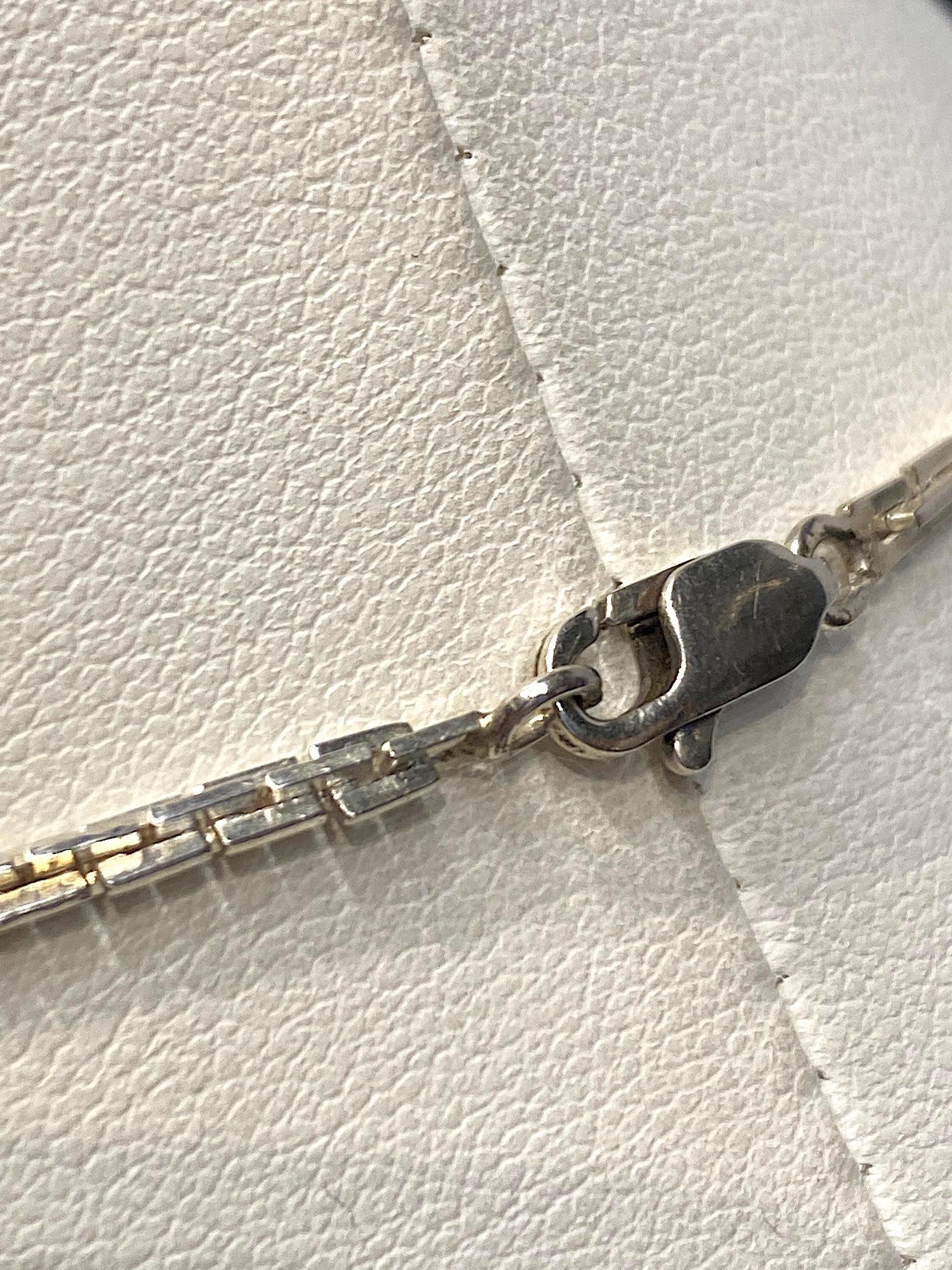 Georgio Gucci Silver Pendant Necklace, 1970s 7
