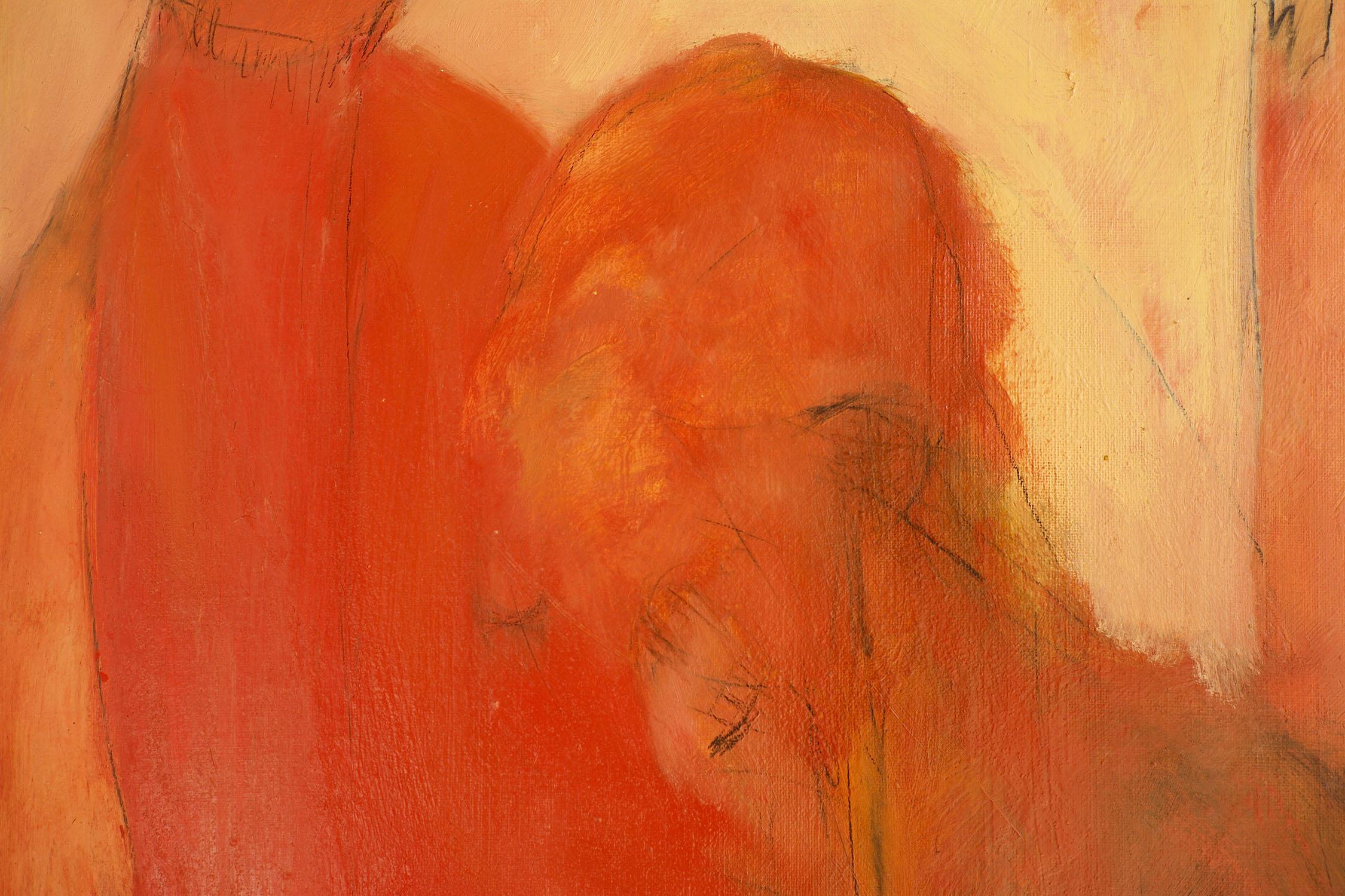 Belga Giorgio Mavridis, Bocca, opera su tela, 1996-97. in vendita