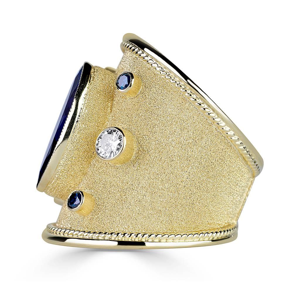 byzantine diamond ring