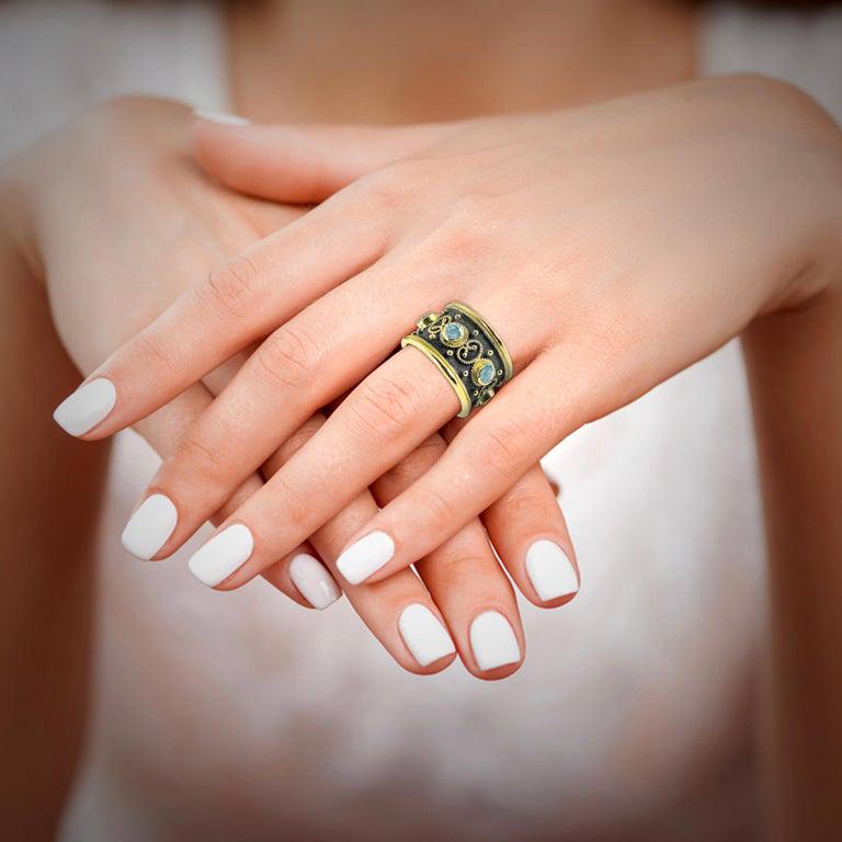 white gold eternity ring