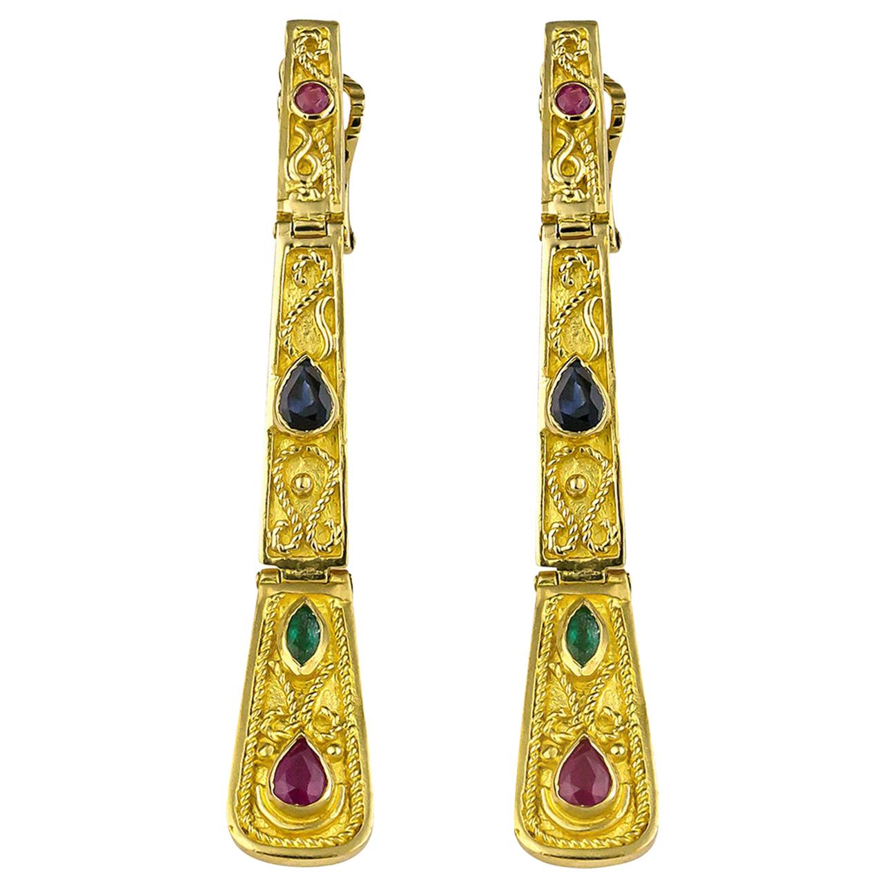 Medieval Dangle Earrings