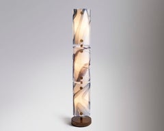 Georgis & Mirgorodsky, Nur, Bigolo Glass Floor Lamp, USA, 2018