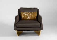 Georgis & Mirgorodsky, Pair Whalebone Marquise Armchairs, USA, 2016