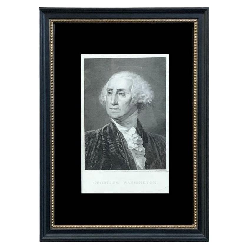 "Georgius Washington" Incisione di Giuseppe Longhi, 1817