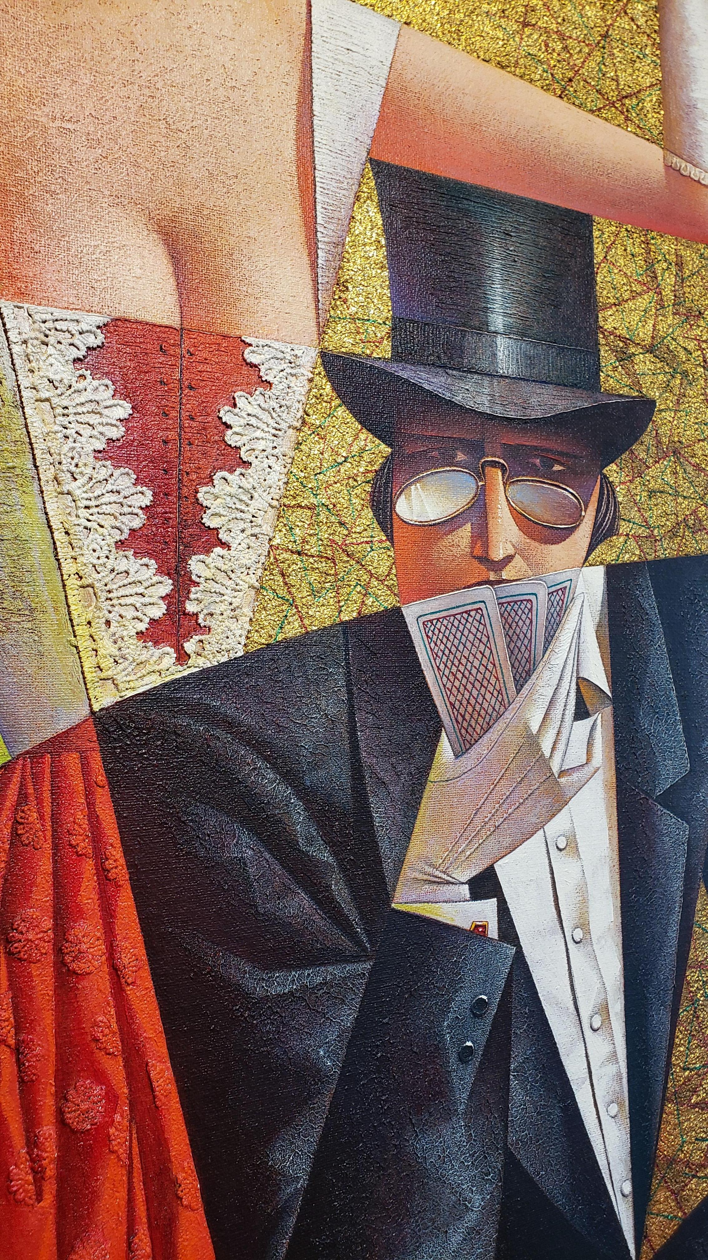 The Game #176 - Painting by Georgy Kurasov