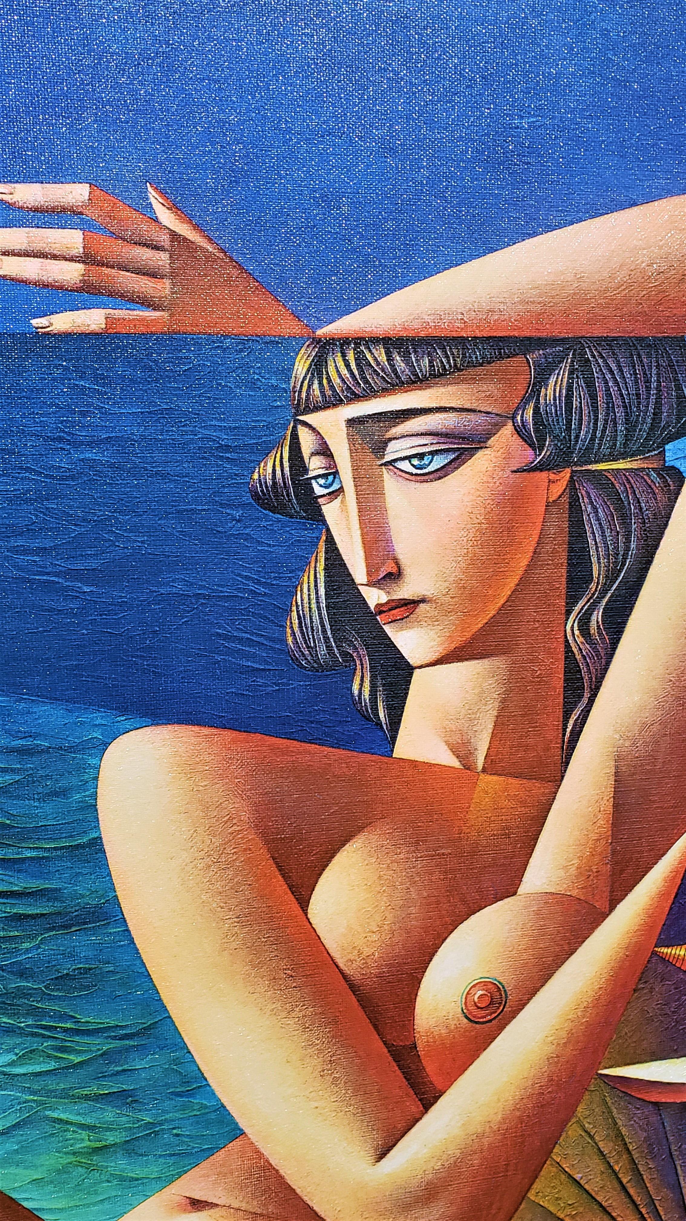 Abduction of Europa - Painting by Georgy Kurasov