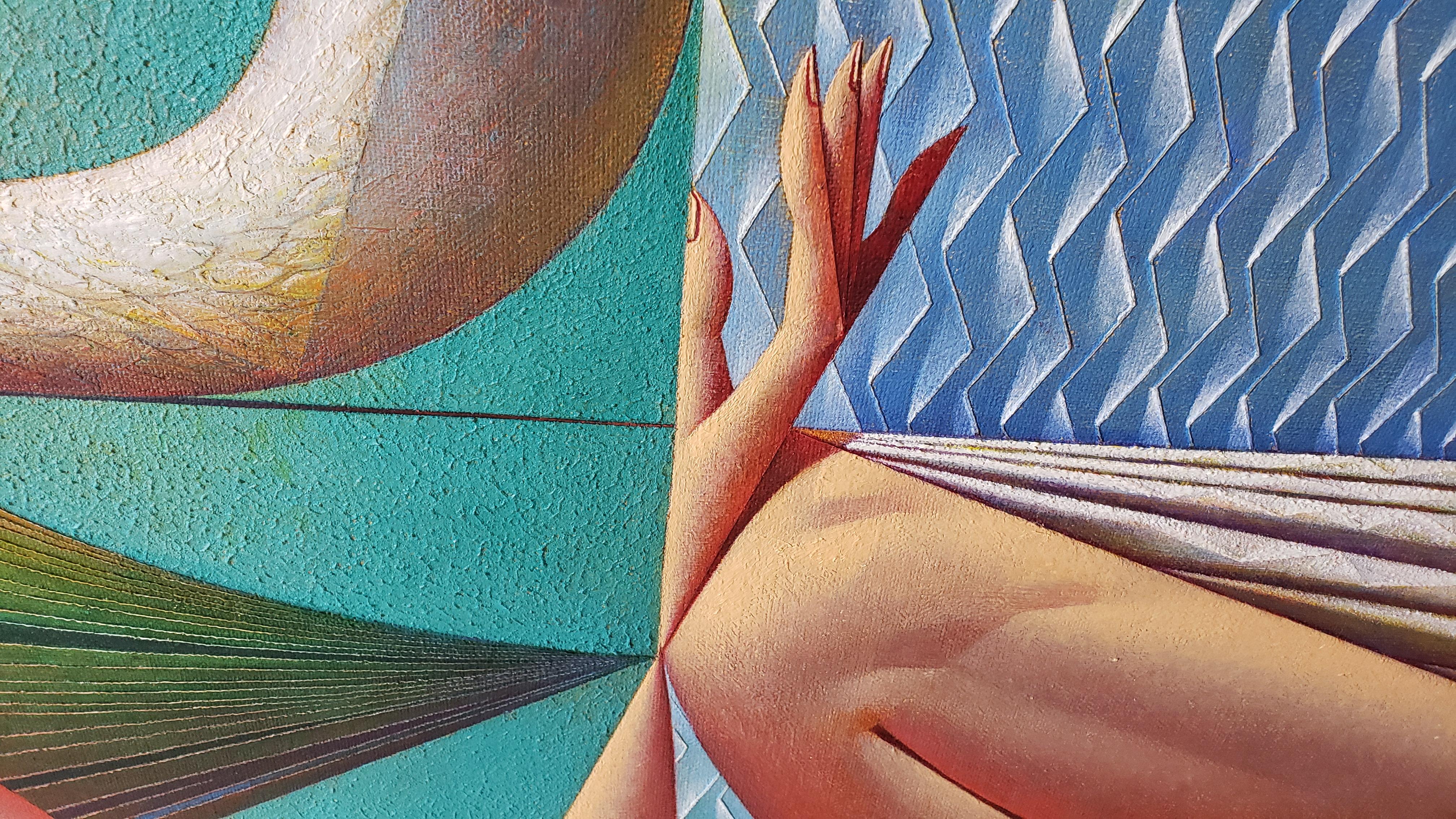 Georgy Kurasov is an artist of striking individuality in both his thought patterns and his painting and sculpture style. Intricate, sensual, and executed with mathematical precision, his works transport the viewer into his perfect fantasy world.