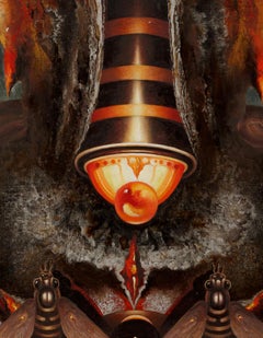 Kaléidoscope d'automne. Par Georgy Skripnichenko. 1979. Huile sur toile. 65/46 cm
