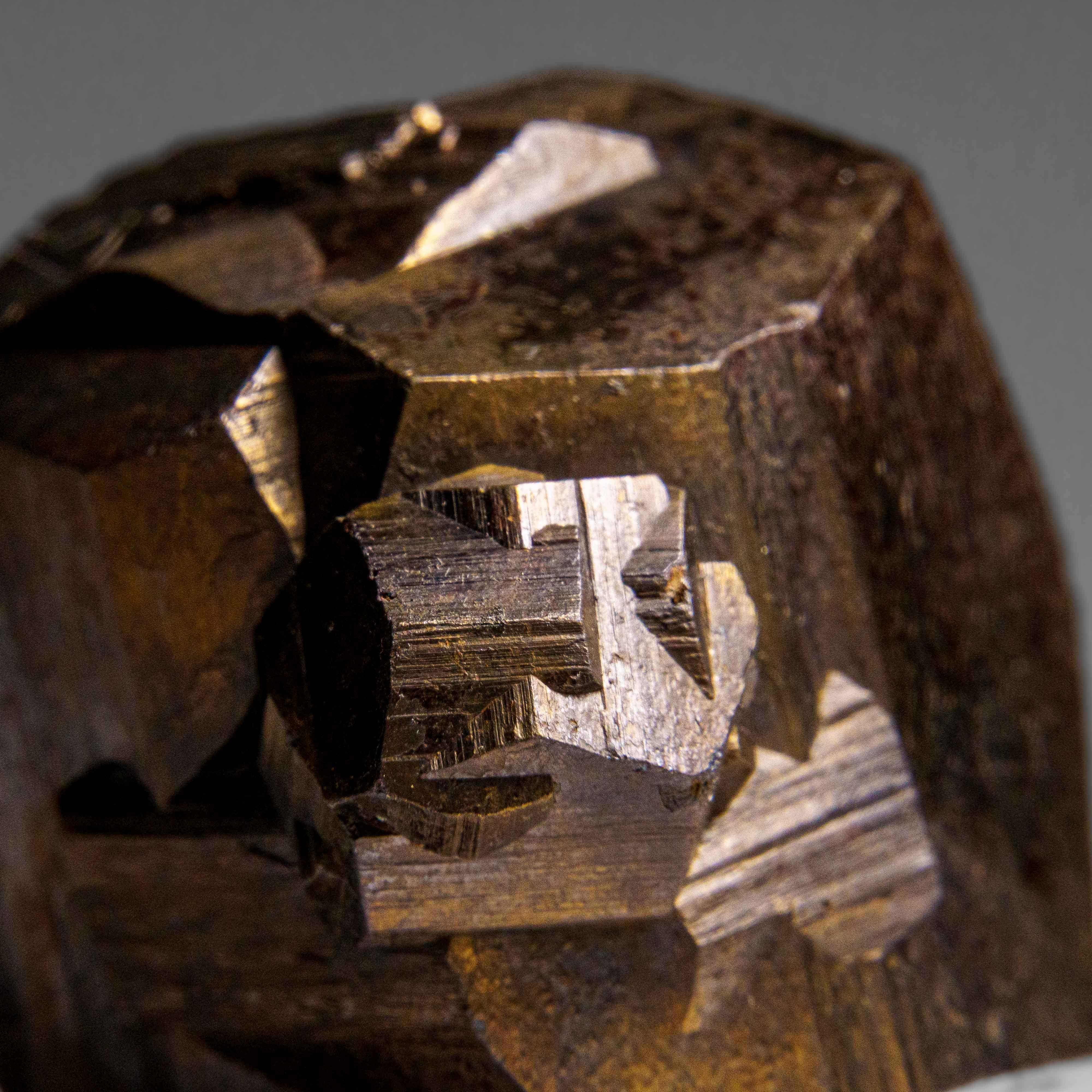 Cristal Géothite Psuedo Pyrite de Gachala, Colombie (610.6 grammes) en vente
