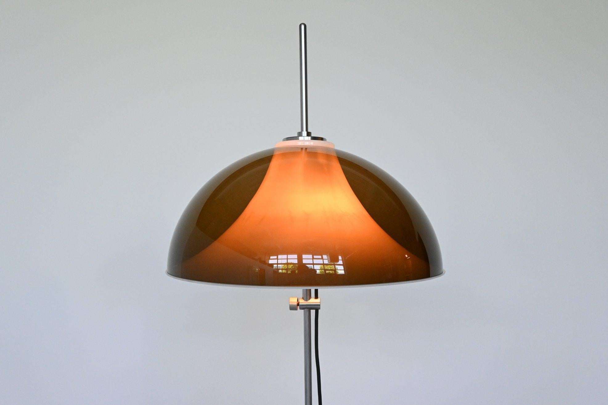 Gepo Acrylic Floor Lamp Gino Sarfatti Style, the Netherlands, 1960 1
