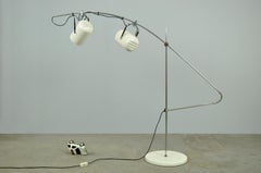 GEPO / Vintage-Stehlampe aus weißem Sorrento von Copini & Posthuma, 1970er Jahre