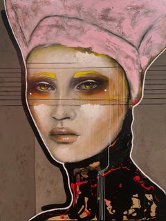 Amaru - 21st Century, Contemporary, Figurative, Portrait Painting, Oil