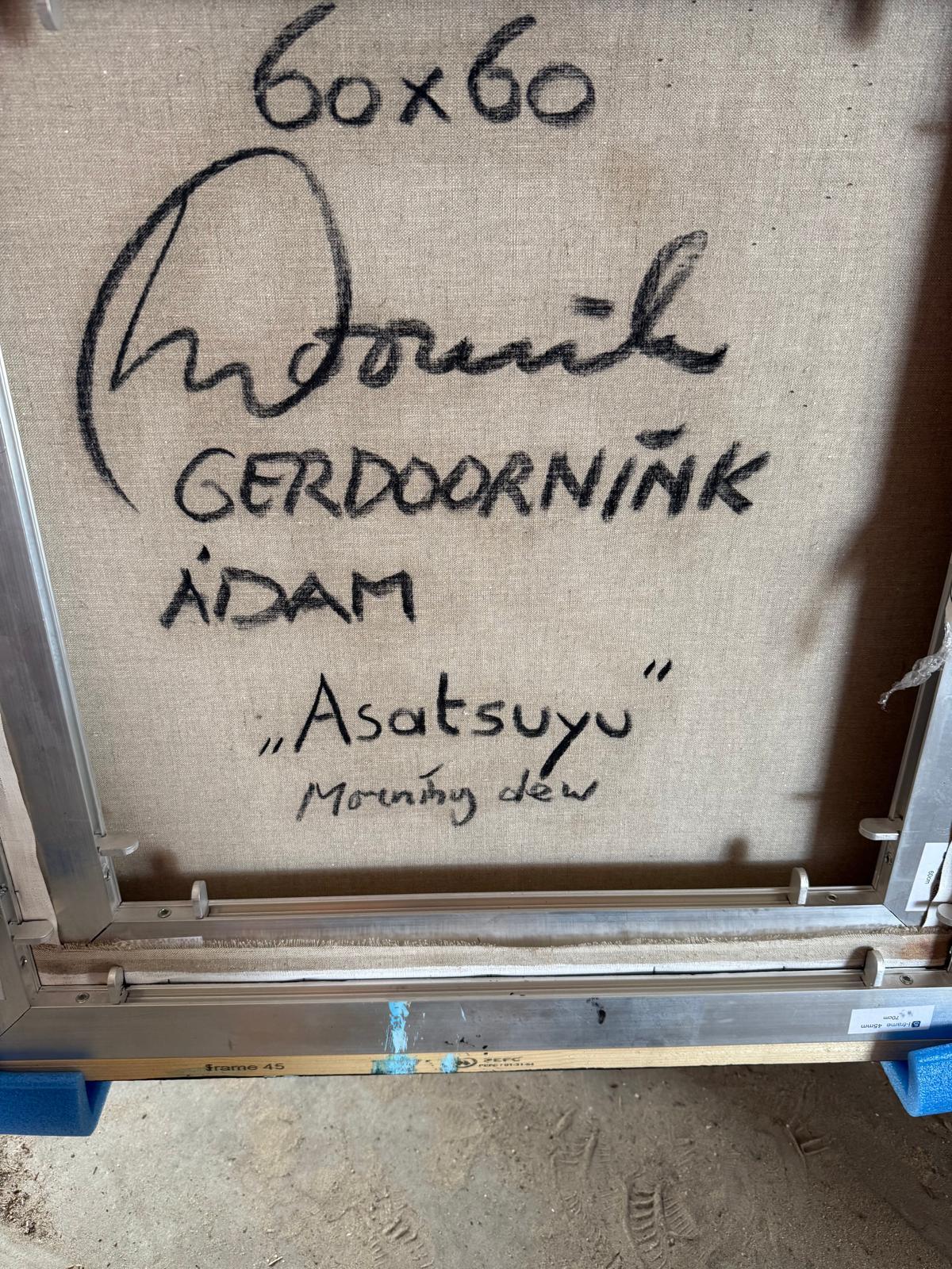 Asatsuyu - 21° secolo, Contemporaneo, Figurativo, Pittura di ritratto, Olio - Painting di Ger Doornink