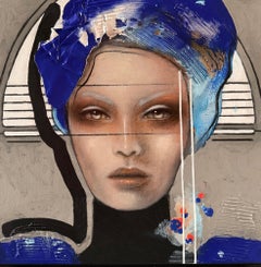 Asatsuyu - Siglo XXI, Contemporáneo, Figurativo, Pintura al óleo, Retrato