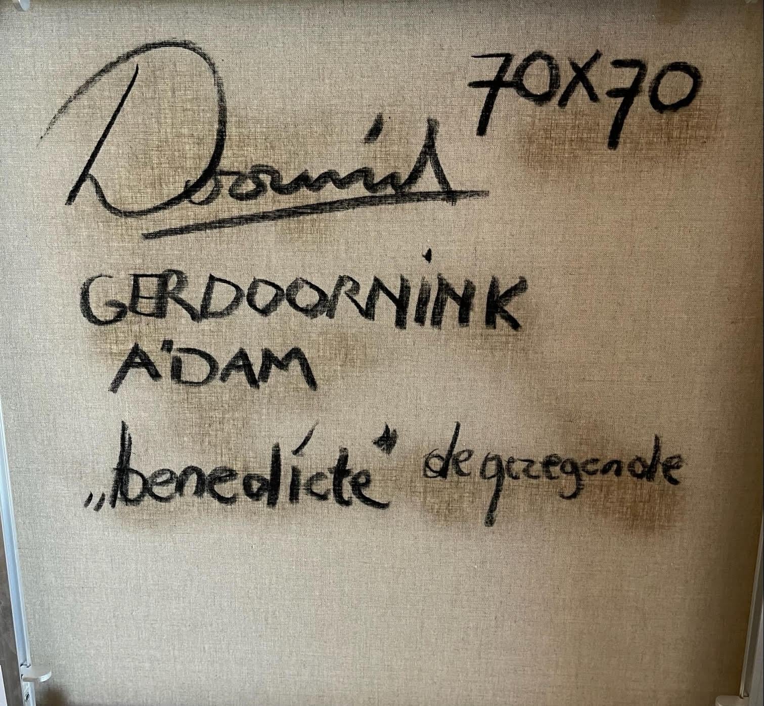 Beloved - 21. Jahrhundert, Zeitgenössisch, figürlich, Porträtmalerei, Öl, Leinwand – Painting von Ger Doornink