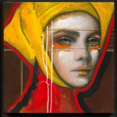 Benedicte - 21st Century, Contemporary, Figurative, Portrait Painting, Oil