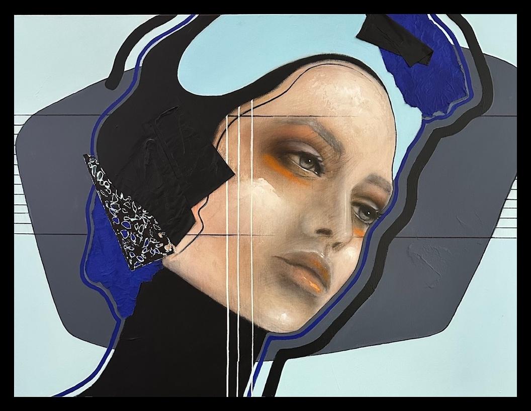 Elin - Siglo XXI, Contemporáneo, Figurativo, Pintura al óleo, Retrato