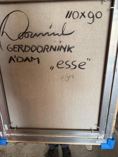 Peinture de portrait figurative Esse, XXIe siècle, contemporaine, huile