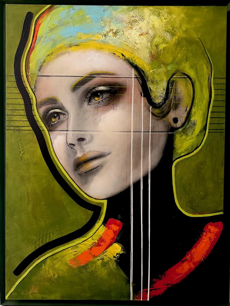 Ger Doornink Flora 21st Century, Contemporary, Figurative, Portrait