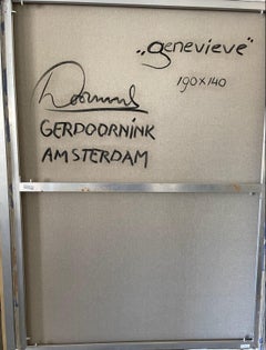 Genevieve - 21ème siècle, Contemporain, Figuratif, Peinture de portrait, Huile