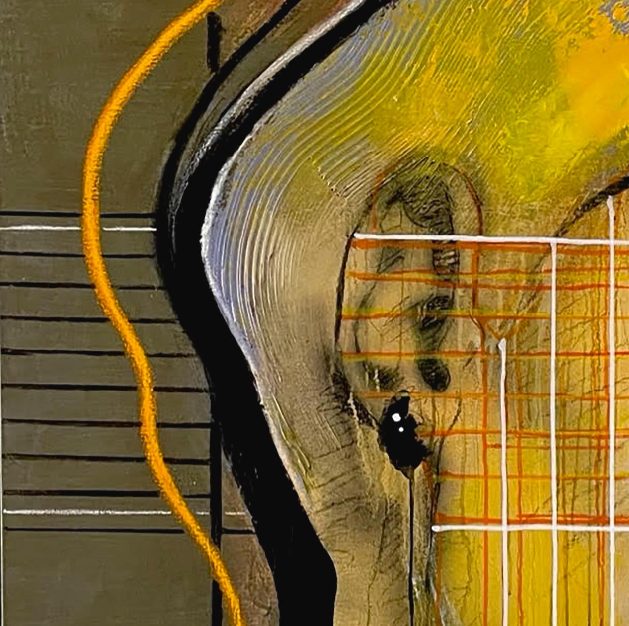 Genevieve - 21st Century, Contemporary, Figurative, Portrait Painting, Oil For Sale 1