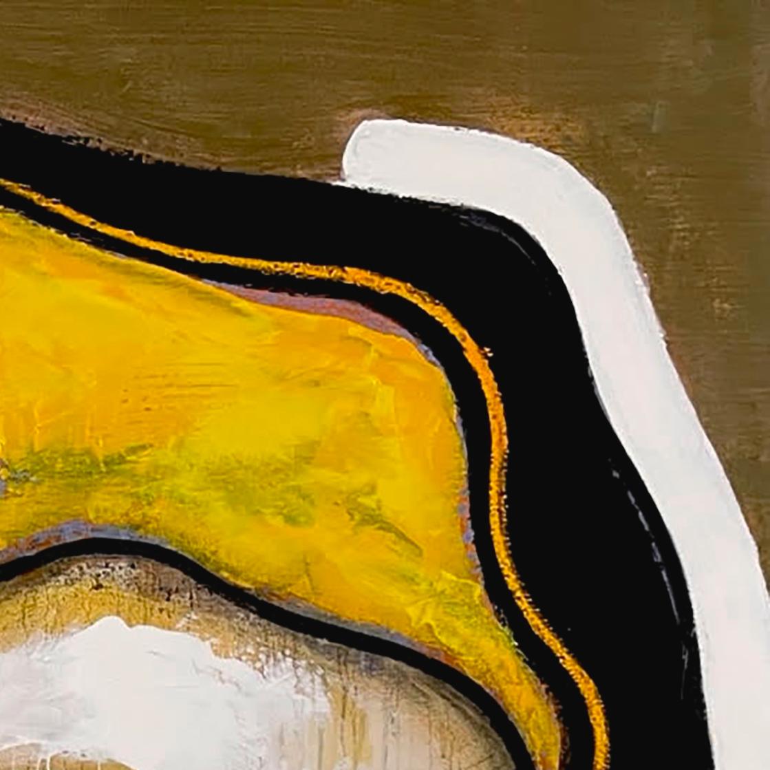 Genevieve - 21st Century, Contemporary, Figurative, Portrait Painting, Oil For Sale 3