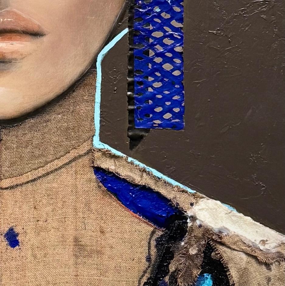 Hymne - 21. Jahrhundert, Zeitgenössisch, Figurativ, Porträtmalerei, Öl – Painting von Ger Doornink