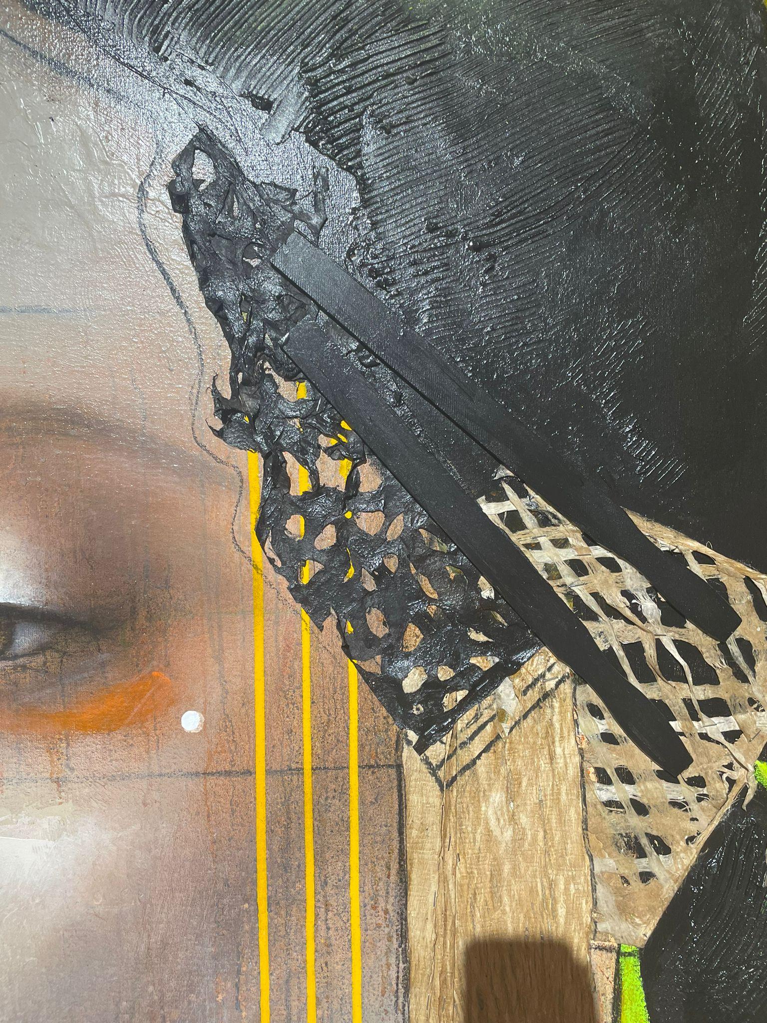 Midorinouta - 21° secolo, Contemporaneo, Figurativo, Ritratto, Olio in vendita 1