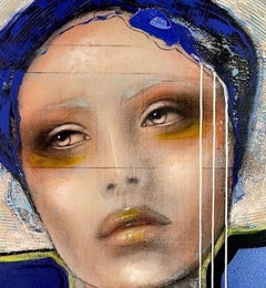 Pietà - 21st Century, Contemporary, Figurative, Portrait Painting, Oil