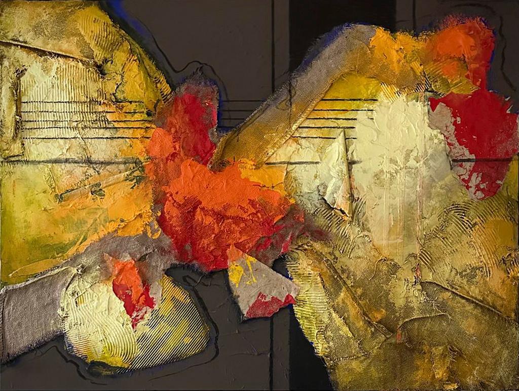 Pulcrae Cogitationes  21st Century, Contemporary, Abstract, Mixed Media - Mixed Media Art by Ger Doornink