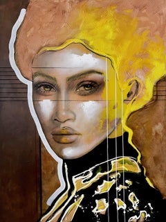 Raiko - 21st Century, Contemporary, Figurative, Portrait Painting, Oil
