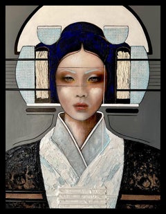 Shíbui - 21st Century, Contemporary, Figurative, Portrait Painting, Oil
