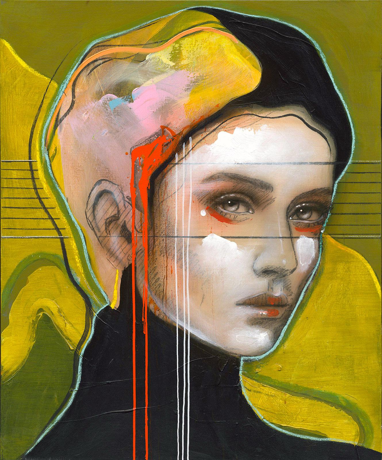 Portrait Print de Ger Doornink - Barcelona - Siglo XXI, Contemporáneo, Figurativo, Impresión pigmentaria, Retrato