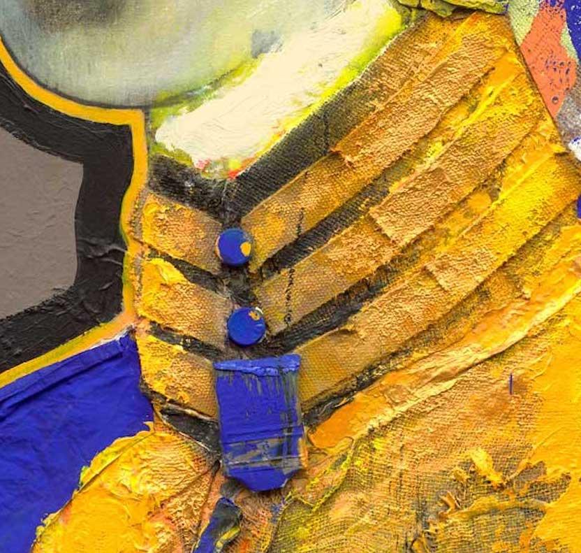Come una poesia - 21° secolo, Contemporaneo, Ritratto di donna giapponese, Stampa a pigmenti - Print di Ger Doornink