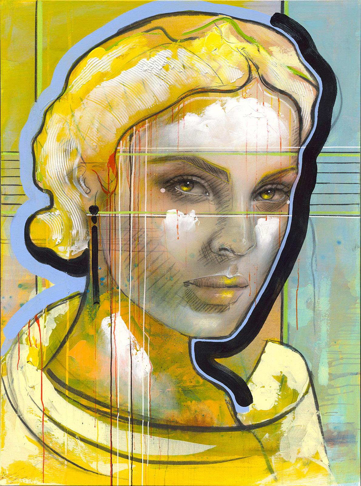 Pulchritude - 21st Century, Contemporary, Figurative, Pigment Print, Portrait