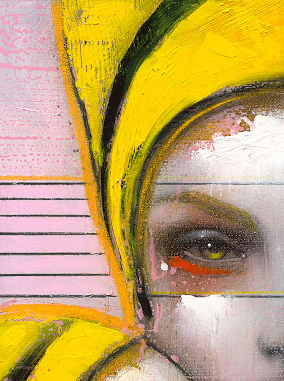 Sorores - 21° secolo, Contemporaneo, Figurativo, Stampa a pigmenti, Ritratto - Figurative Print Beige di Ger Doornink