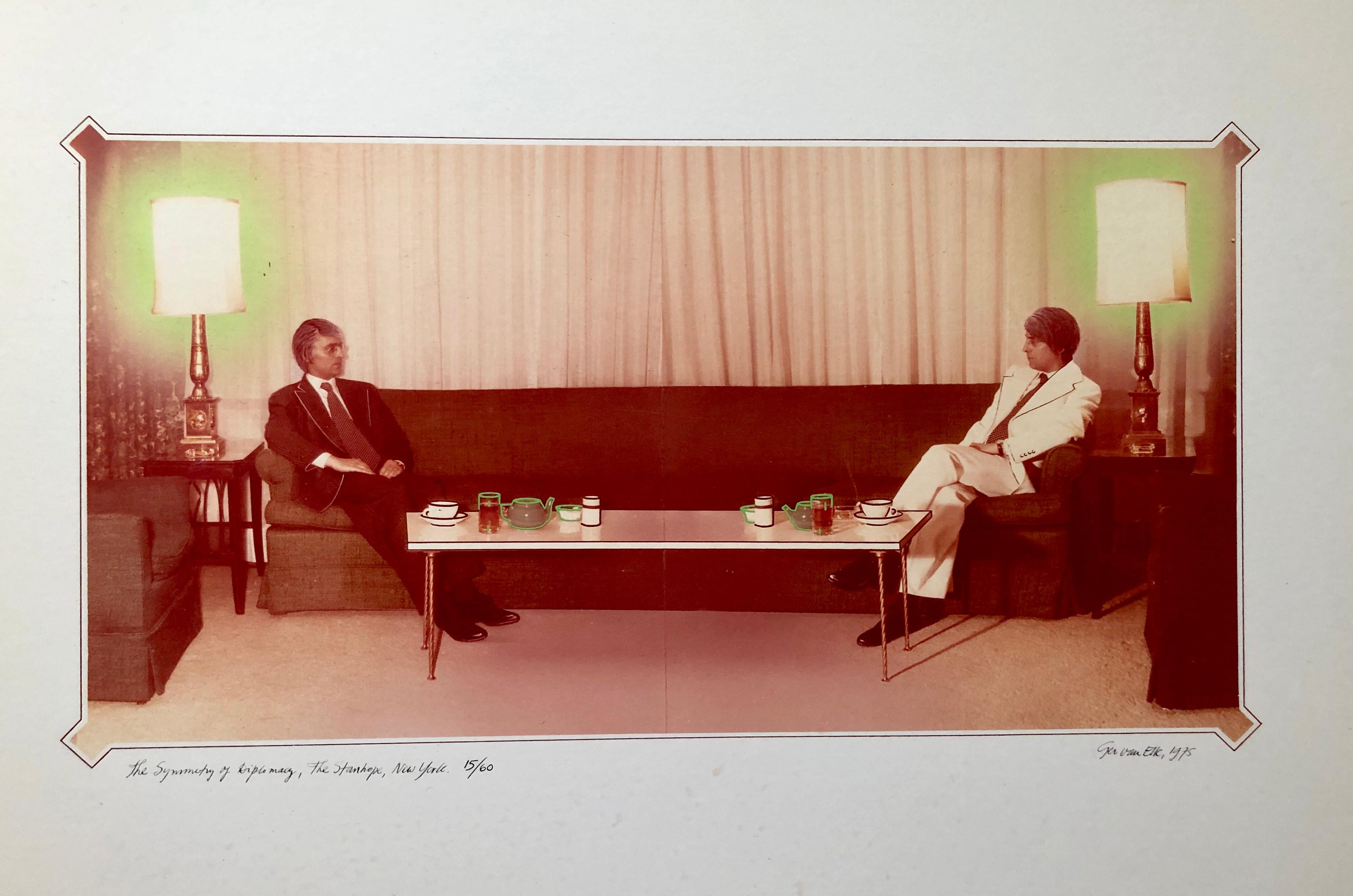 Ger Van Elk Mixed-Media Photograph, 1975 In Good Condition For Sale In Brooklyn, NY