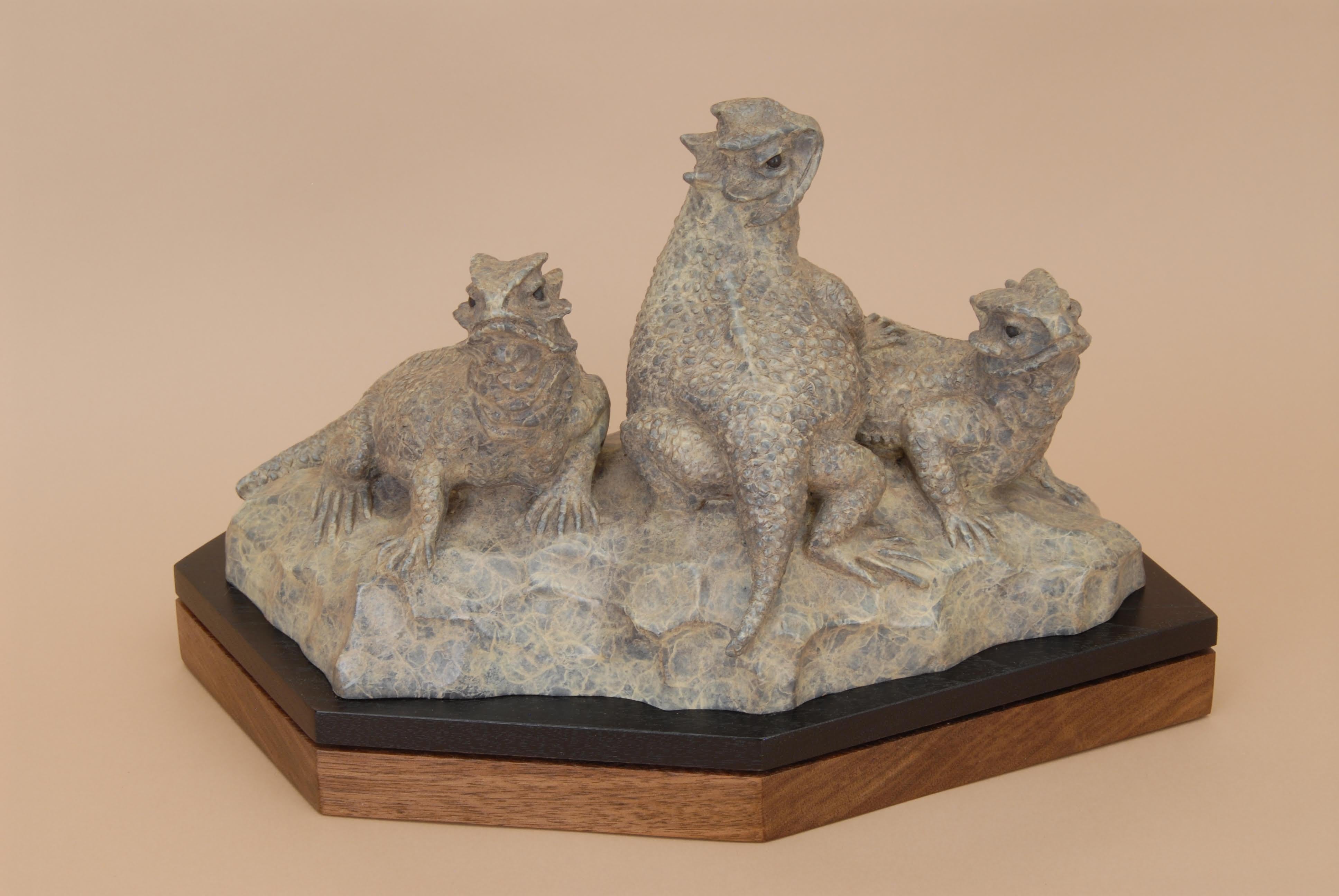 Gerald Balciar Figurative Sculpture - Bit of Sun