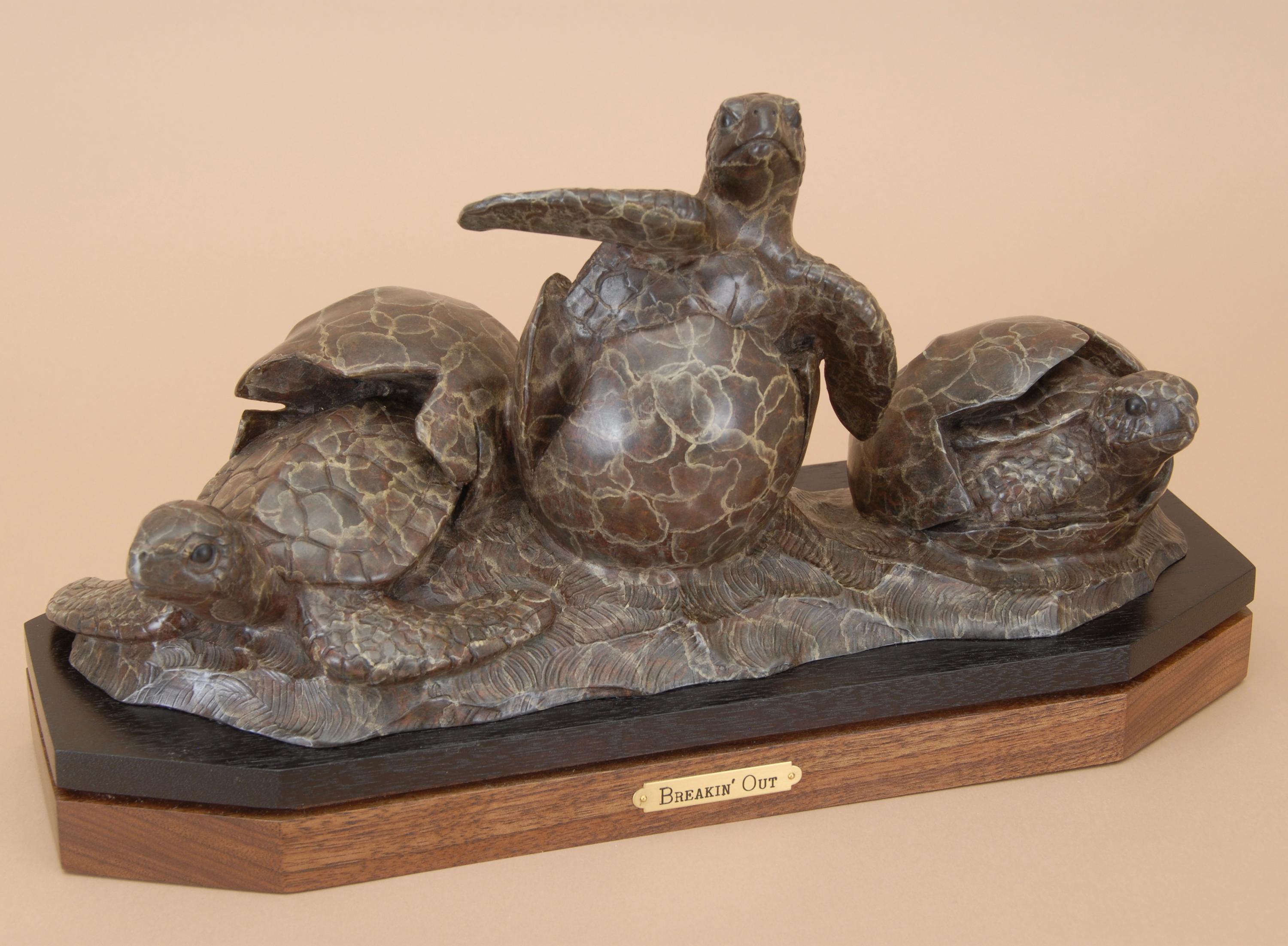 Breakin' Out - Sculpture by Gerald Balciar