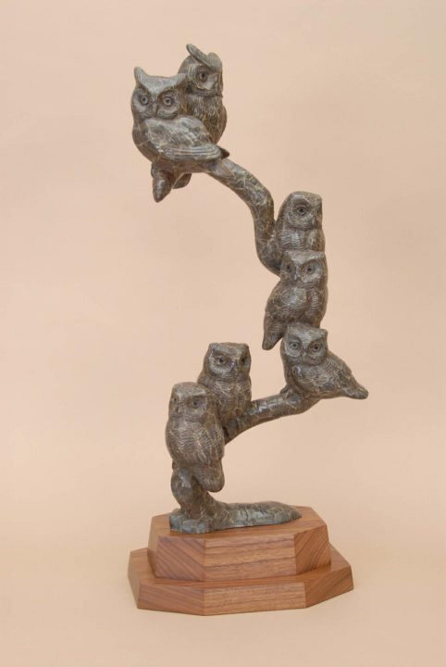 First Night Out - Sculpture by Gerald Balciar