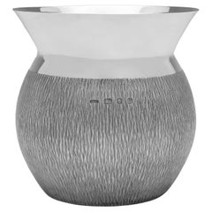 Gerald Benney, The Lawson Vase, Sterling Silver Hallmarked in 1981