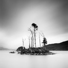 Drowned Island Study 2, Scotland - B&W long exposure fine art landscapes photo