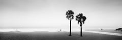 Two Palms, Florida, Beach, USA fine art black and white photography, landscape