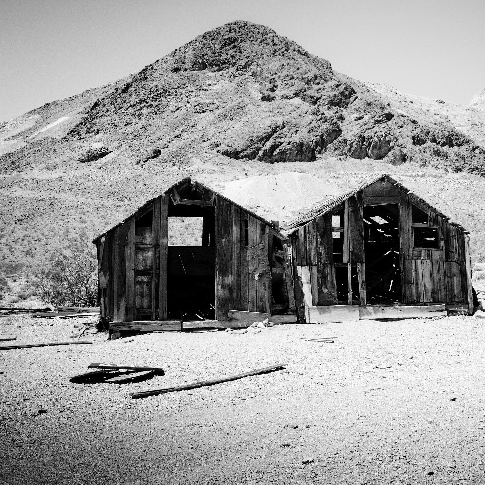 Abandonada, Casa, Desierto, Arizona, EEUU, blanco y negro, paisaje, fotografía en venta 5