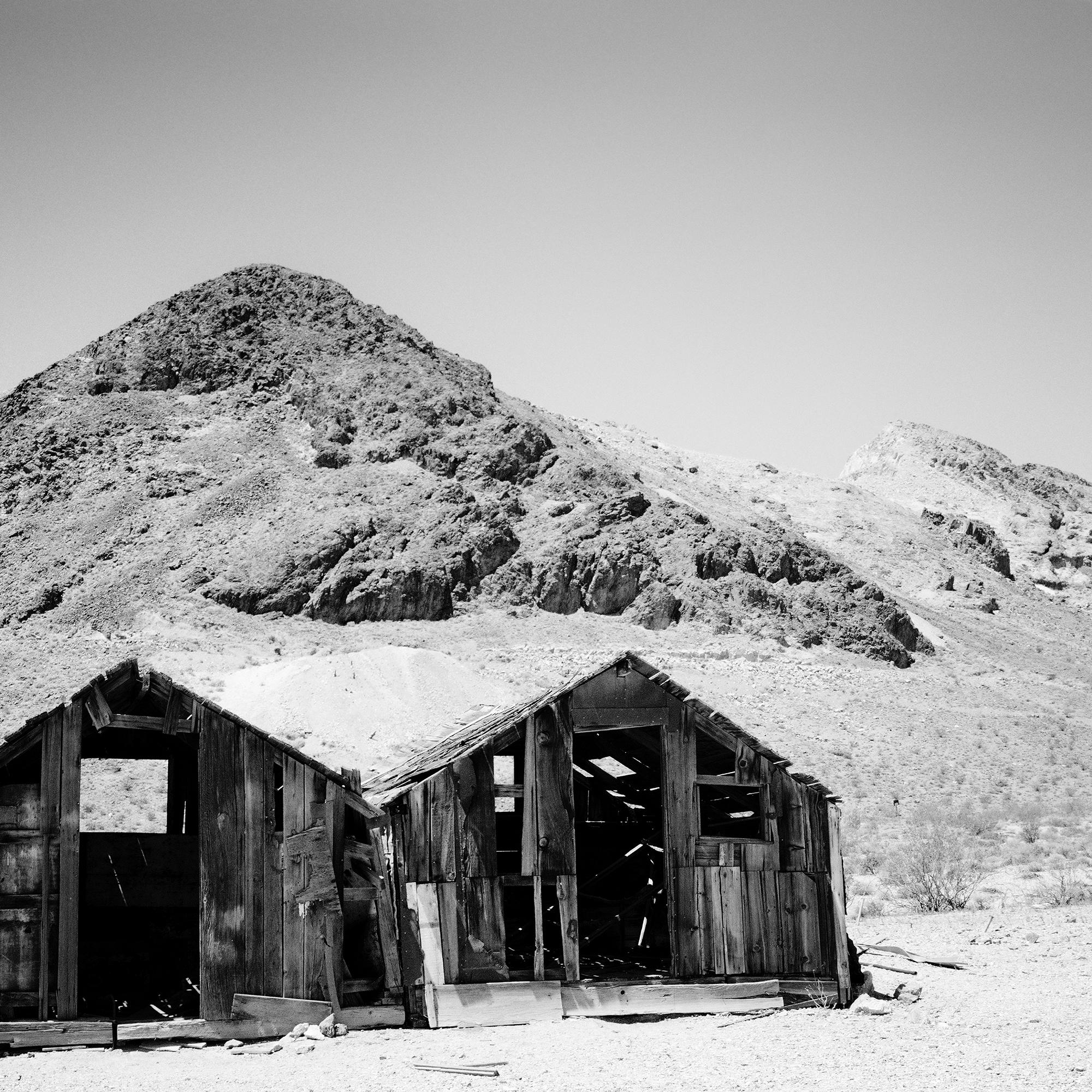 Abandonada, Casa, Desierto, Arizona, EEUU, blanco y negro, paisaje, fotografía en venta 6